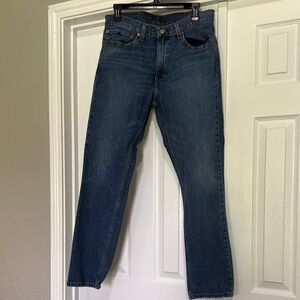 Levi's Blue Straight 511 Jeans Versatile Everyday Wear W34 L30